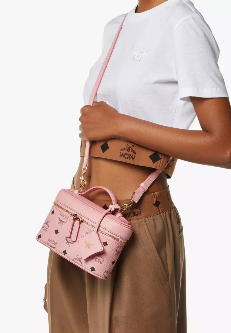 Aren Vanity Case in Visetos Leather Mix