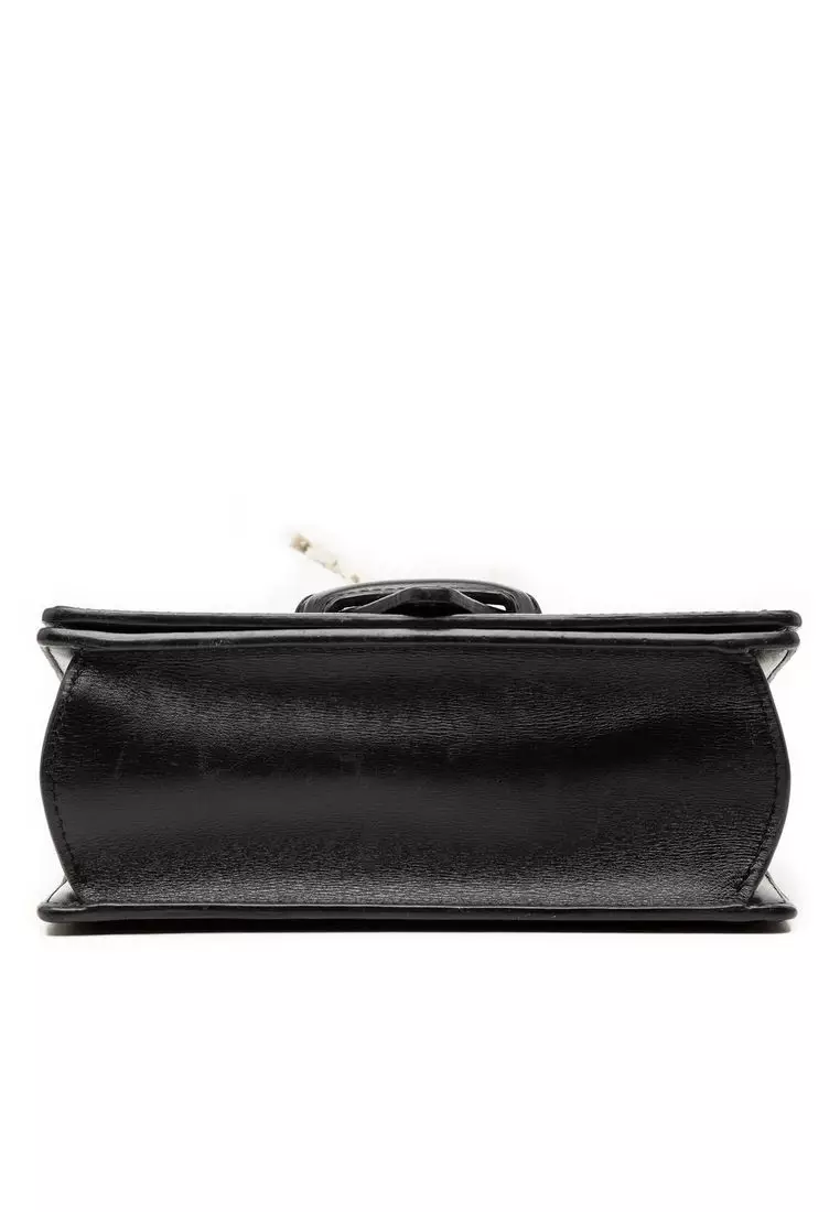 Pre-Loved Loewe Small Leather Hearts Barcelona Crossbody