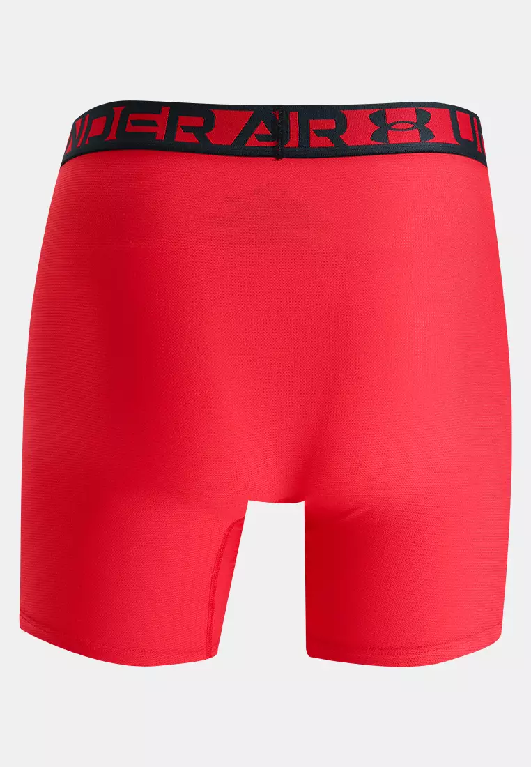 Men's Essential Tech Mesh 6" 2-Pack Boxer Briefs