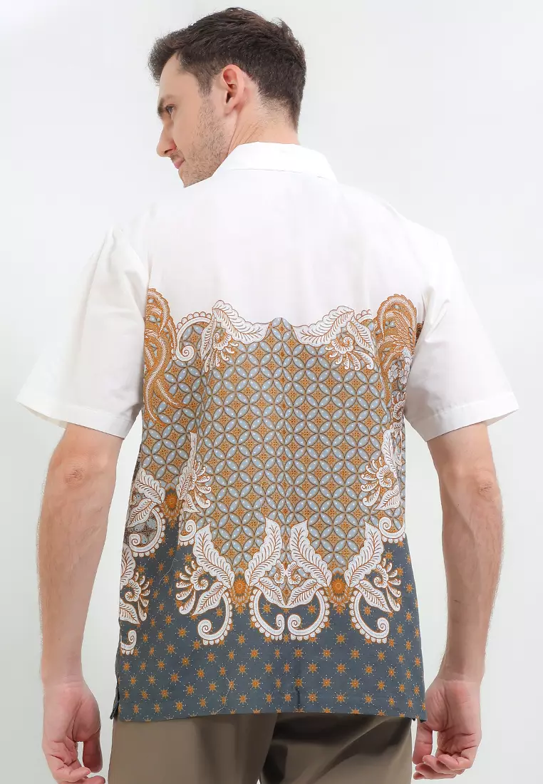 Ernest Shirt Kemeja Batik Pria Pendek