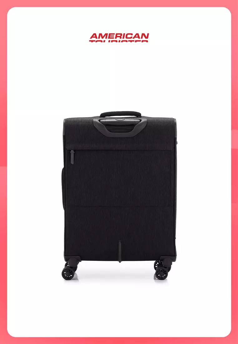 American Tourister Koper Softcase Sky Blaze Medium 24 Inch Exp TSA V2 - Black