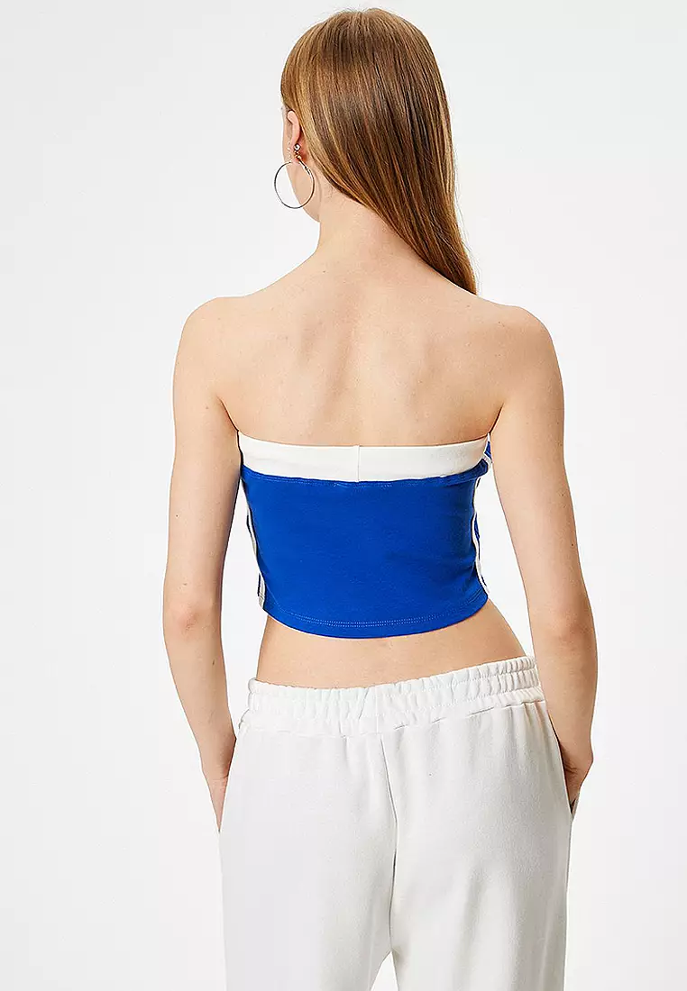 Strapless Crop Top
