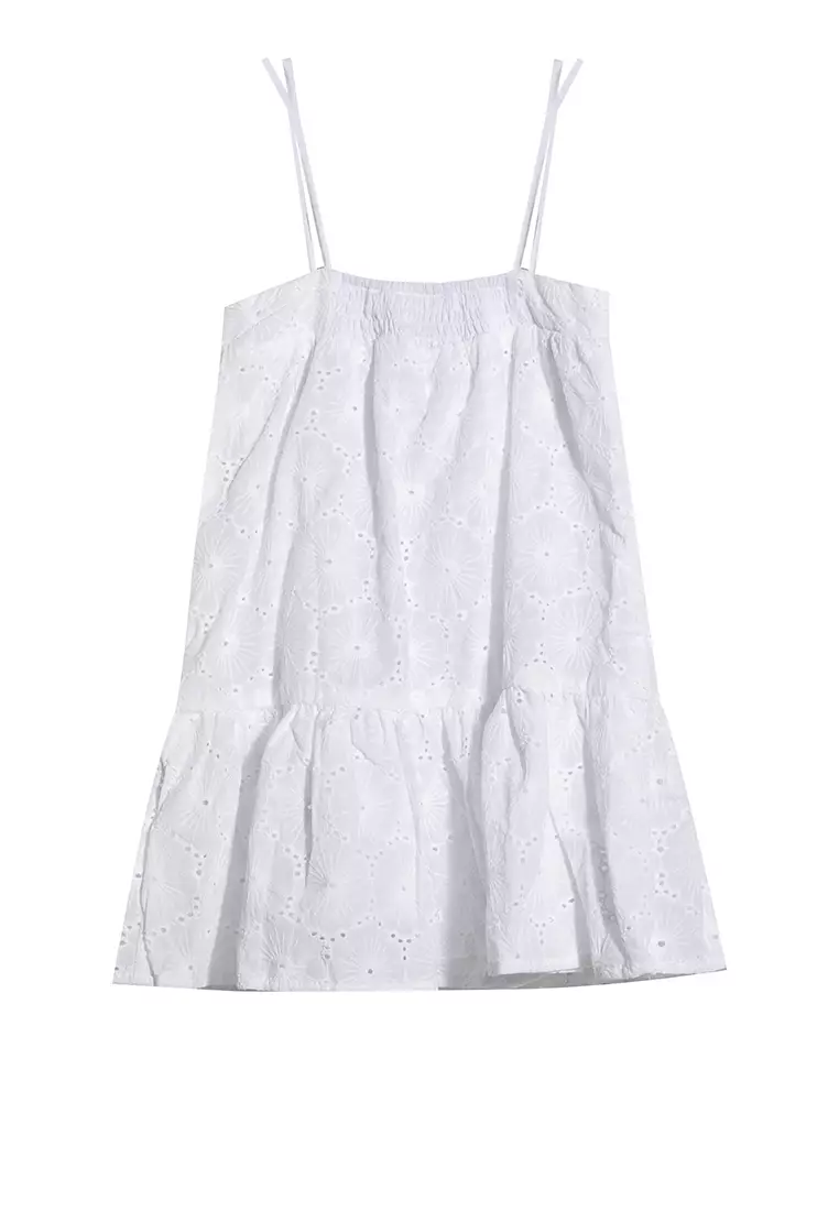 White cotton on sale dress kids