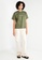 Calvin Klein green Logo Tee - Calvin Klein Jeans Apparel 06F15AA74AD741GS_3