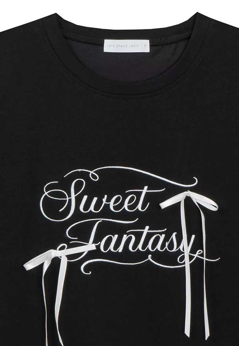 Ribbon Oversized Tee