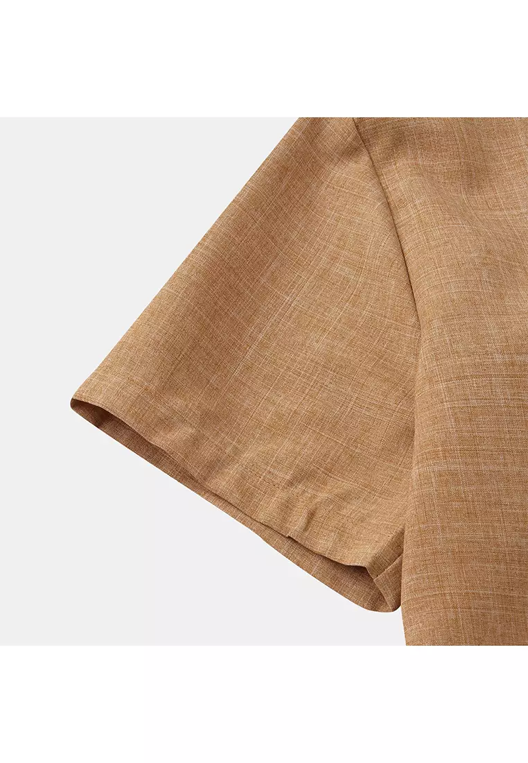 Cotton Linen Solid Color Shirt YL-C85