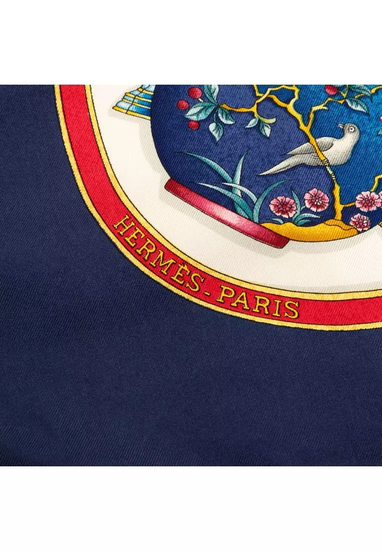 Pre-Loved Hermès Qu Importe Le Flacon Silk Scarf 90
