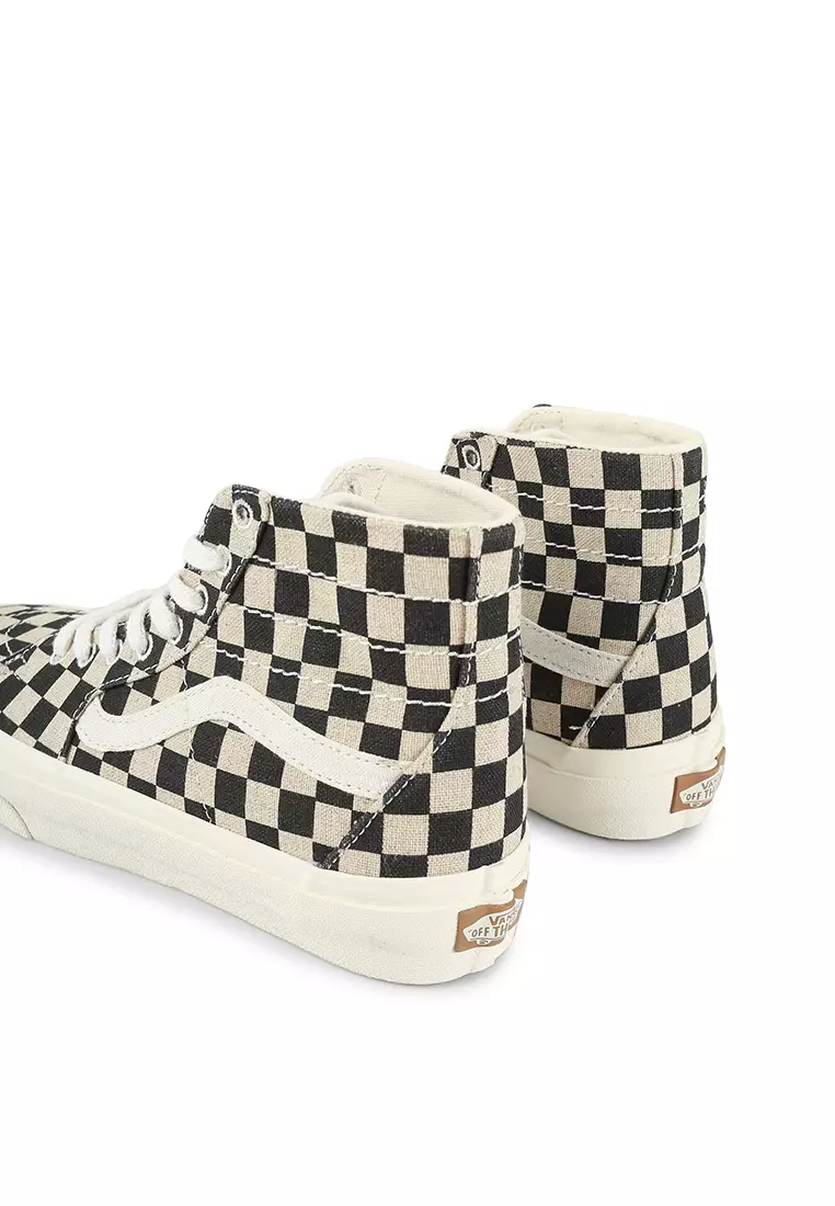 SK8-Hi Tapered Eco Theory Checkerboard Sneakers