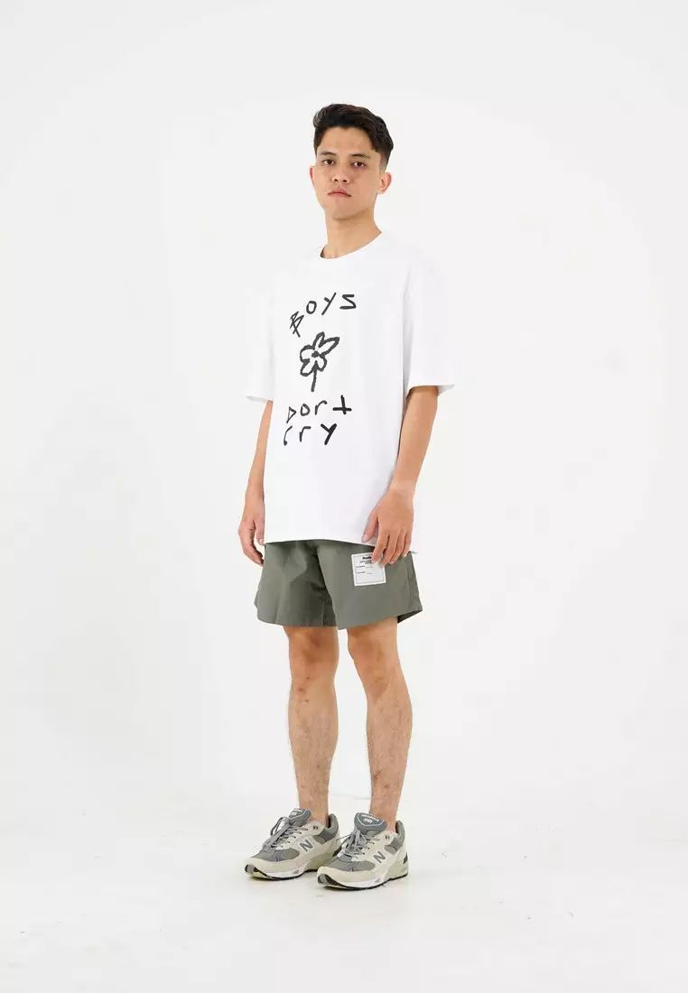 Moutley Oversized T-Shirt Boys Don't Cry 040824