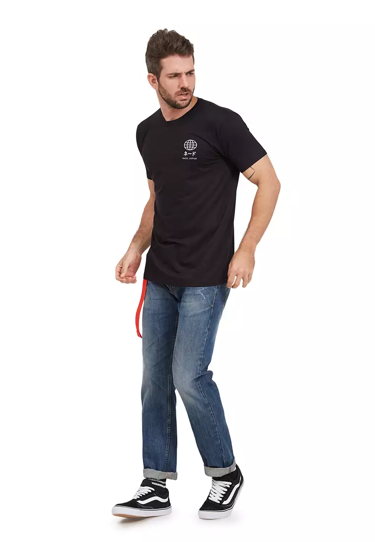 Nade NT091Y s-s Men Nd World Jpn cst blk
