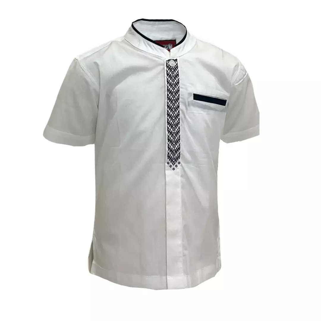 Pingu Koko Anak Laki Laki Shanghai Polos Pendek Putih D91700135F