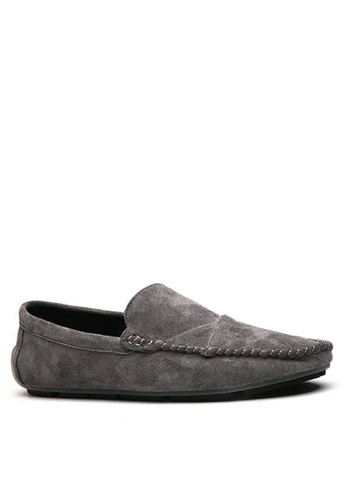 Twenty Eight Shoes grey VANSA Leather Loafer VSM-C77 B1903SHB7E395BGS_1