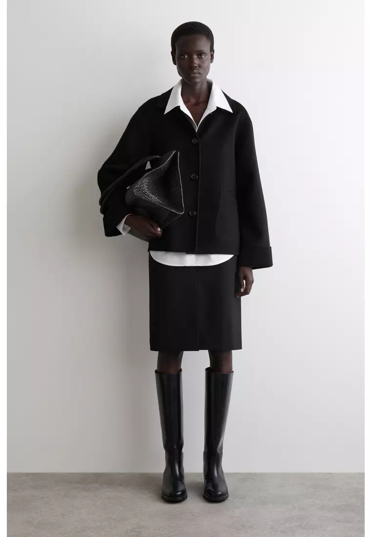 DOUBLE-FACED WOOL JACKET