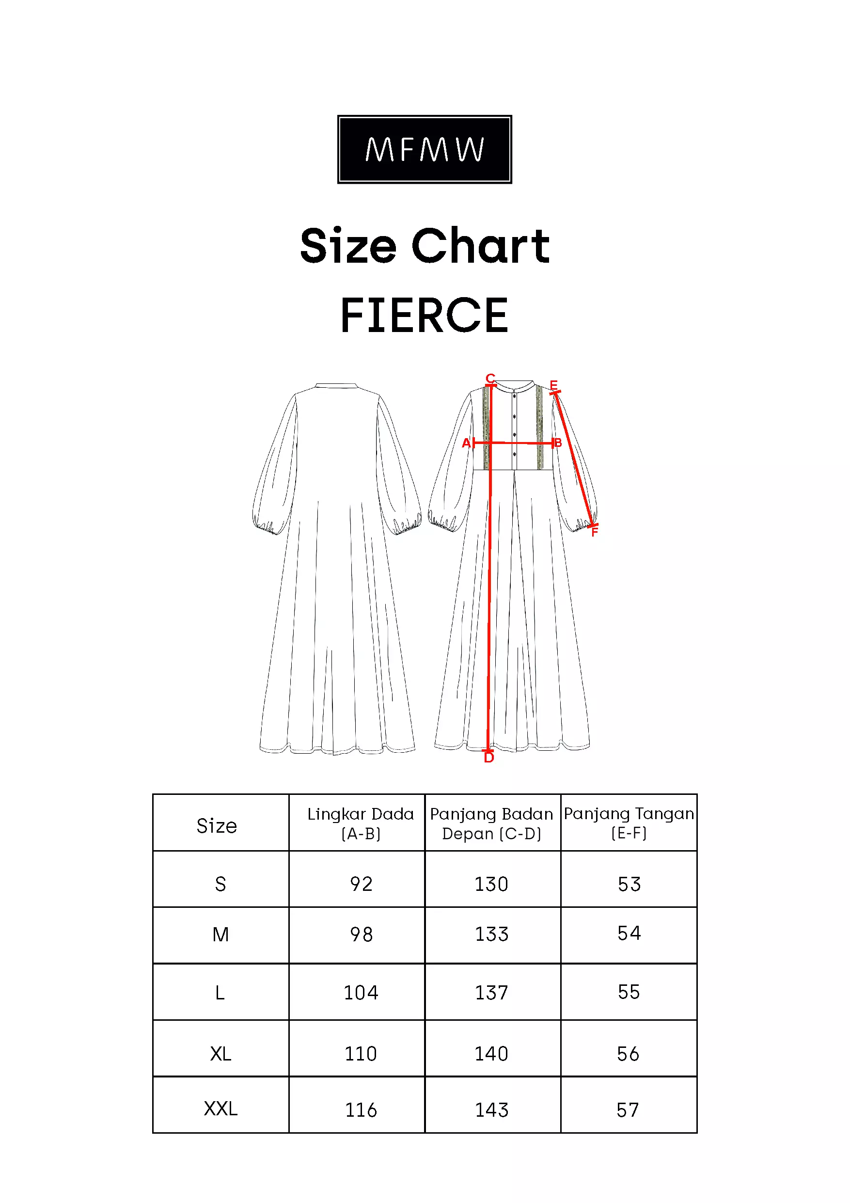 MFMW Fierce Dress Gamis Beige