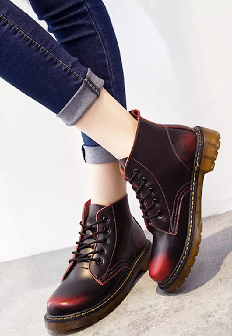 Jackshibo sales combat boots