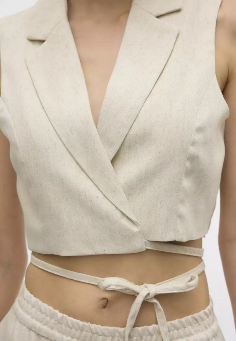 Soffie Crop String Vest