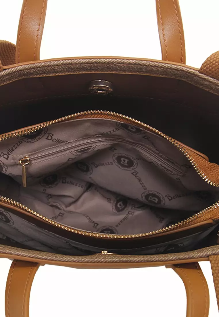 Bellezza Handbag 24078-38 Brown