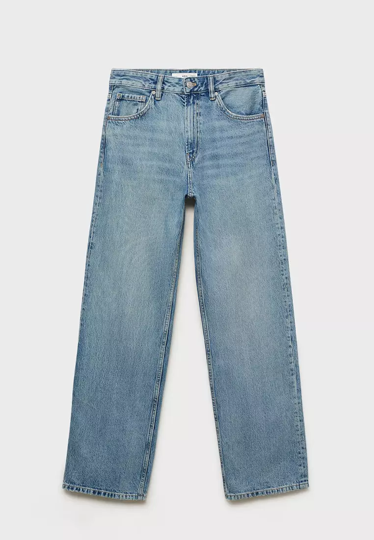 Miami Medium-Rise Straight-Fit Jeans