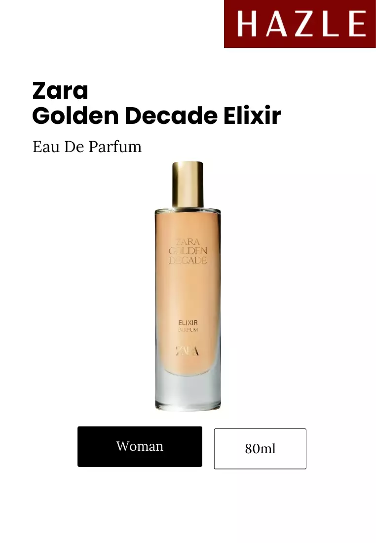 Zara Golden Decade Elixir Woman EDP 80 ml