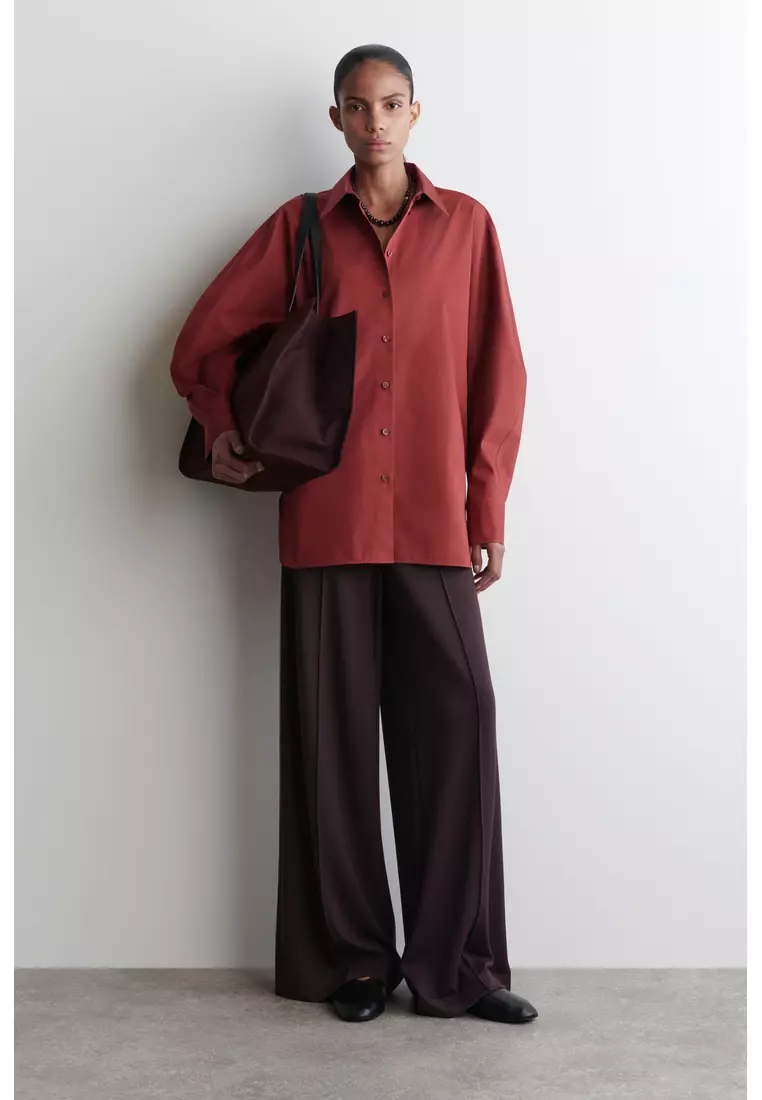 ROUNDED PIMA COTTON SHIRT