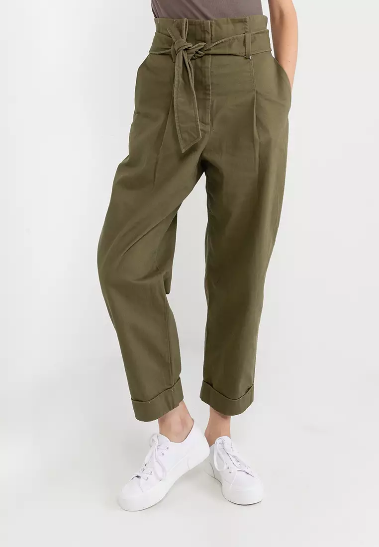 Next on sale paperbag trousers