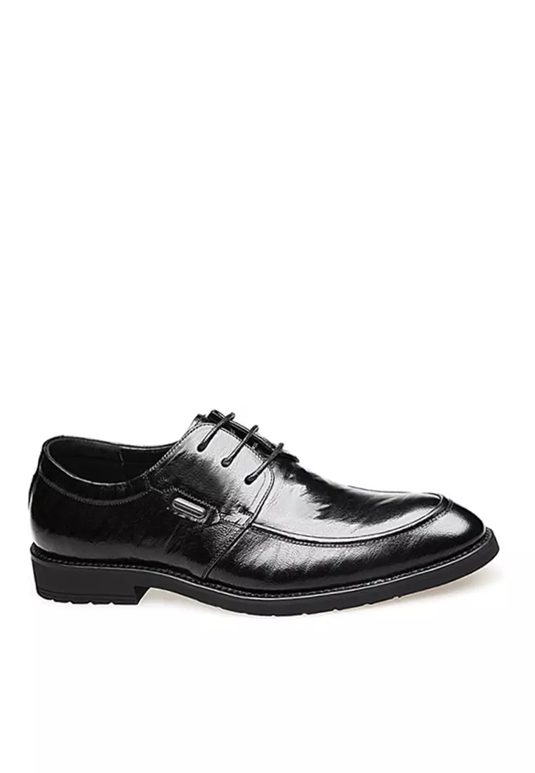 Discount on Twenty Eight Shoes  shoes - SKU: VANSA Sheep Leather Lace-up Business Shoes VSM-F18803