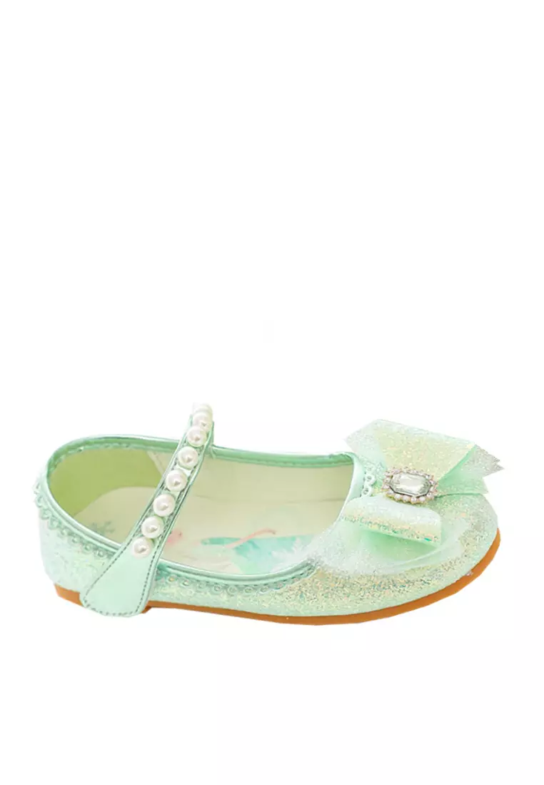 Discount on Twenty Eight Shoes  shoes - SKU: VANSA Sequins Bow Rhinestone Ballet Flats VSK-F333-A1