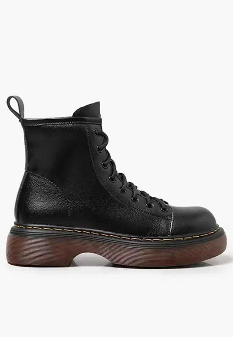 m 笑劇 網上選購Twenty Eight Shoes 5CM 厚底真皮馬丁靴MZ79526 2025