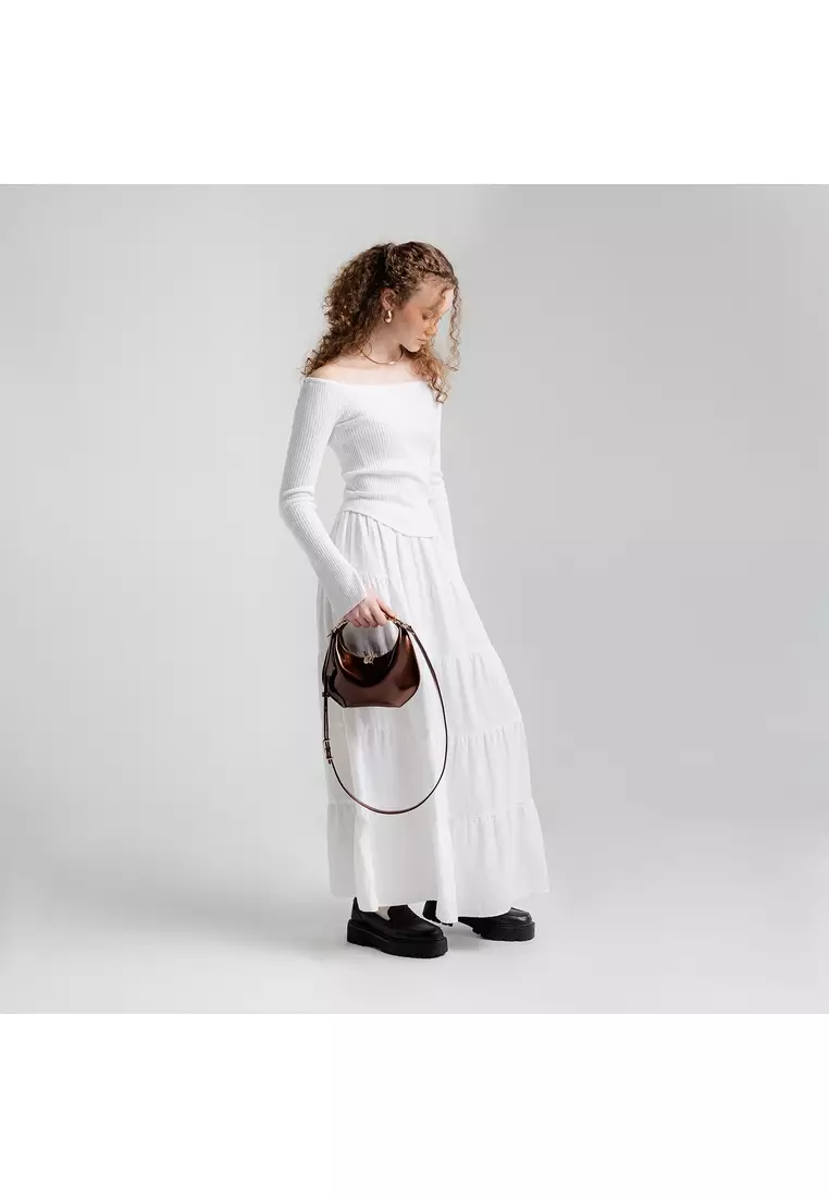 Kuki Mini Bag Patent - Coffee