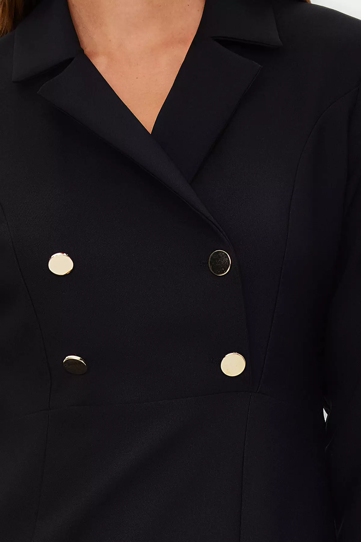 Blazer Style Maxi Dress