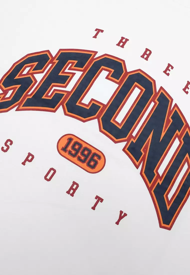 3Second Men's T-Shirt Short Sleeve Relaxed Fit Cotton Sporty Mace C200325