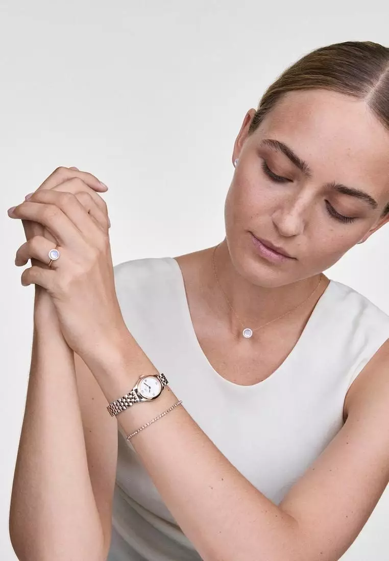 Ophelia Mini Two-Tone Rose Gold  - Women Watch stainless steel watch DW Official Authentic Original 女士手錶 不銹鋼手錶 DW 官方正品原裝