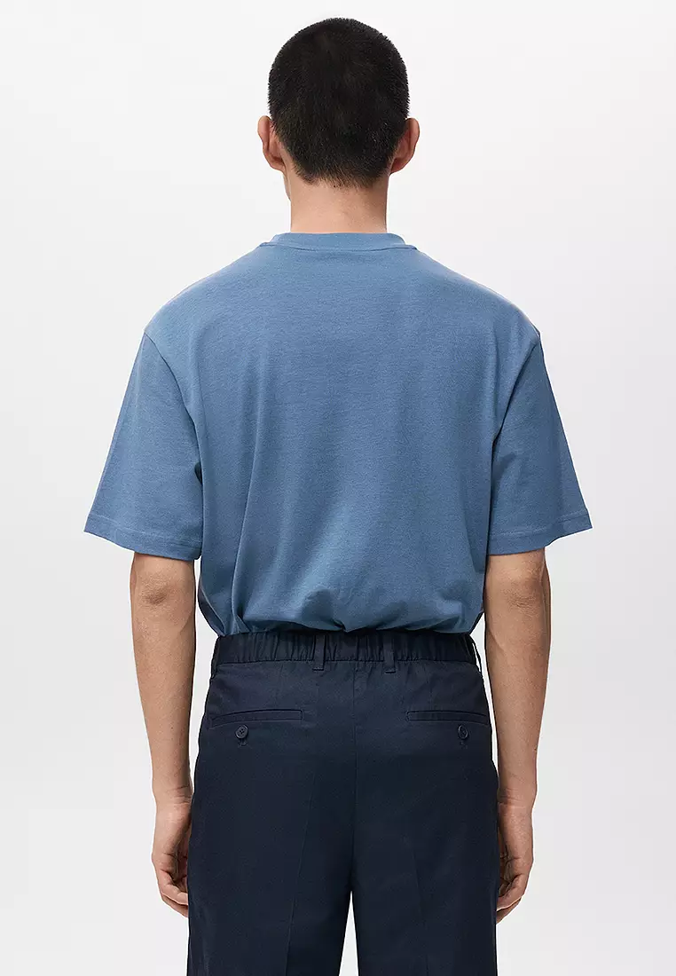 100% Cotton T-Shirt Text