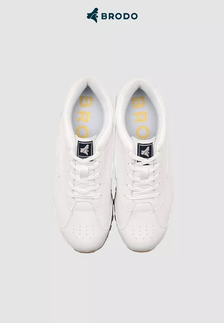 BRODO - Sneakers Corte Jog Full White GS