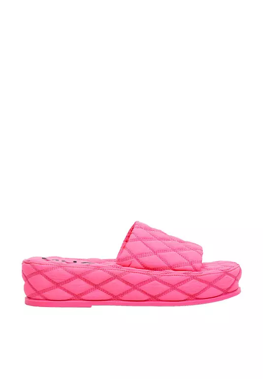 Platform Quilted Sandals