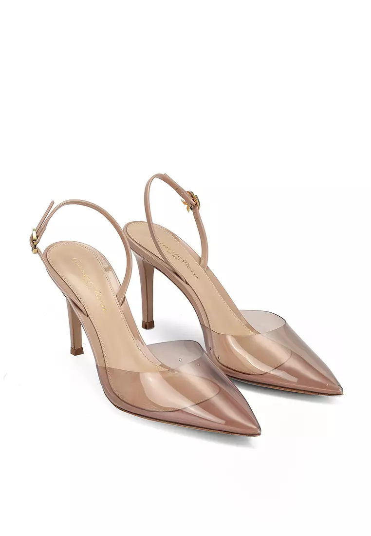 Buy Gianvito Rossi Ribbon D'Orsay Slingback Pumps 85 (ik) Online