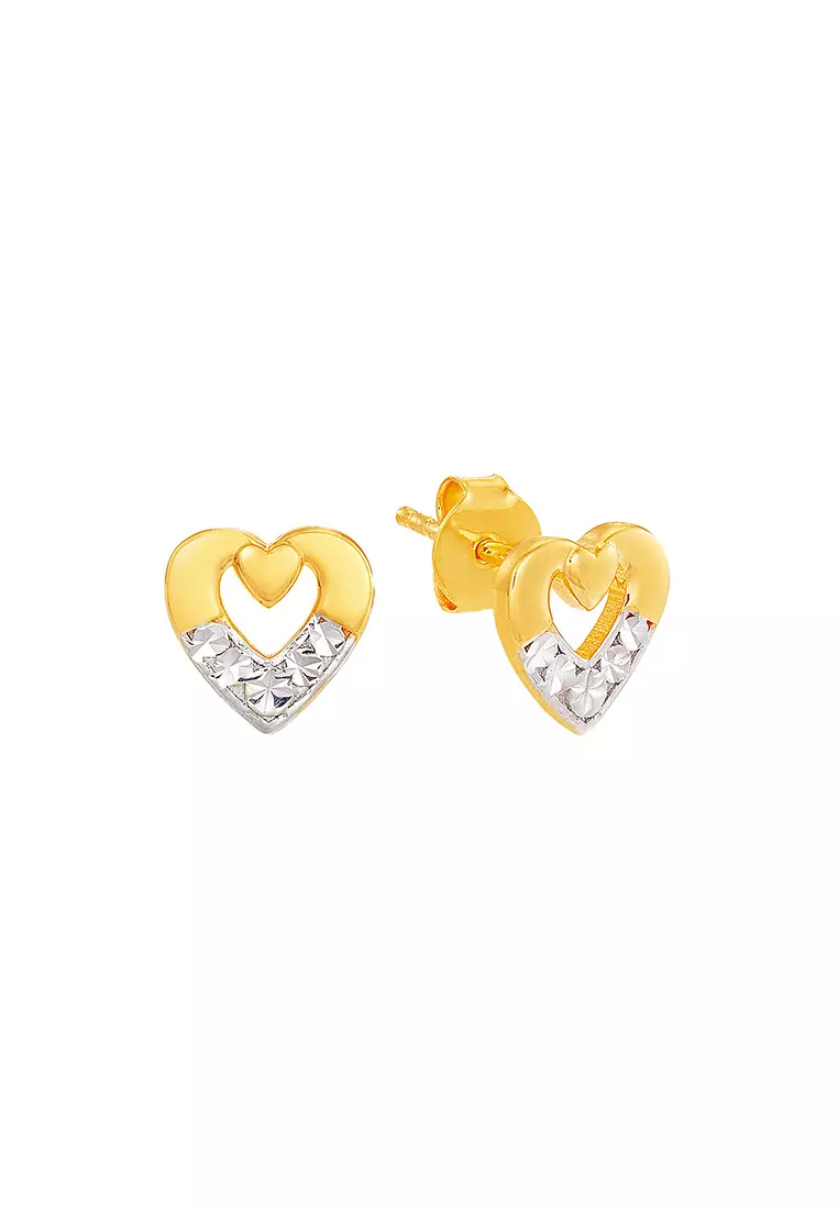 White gold clearance earrings for girls