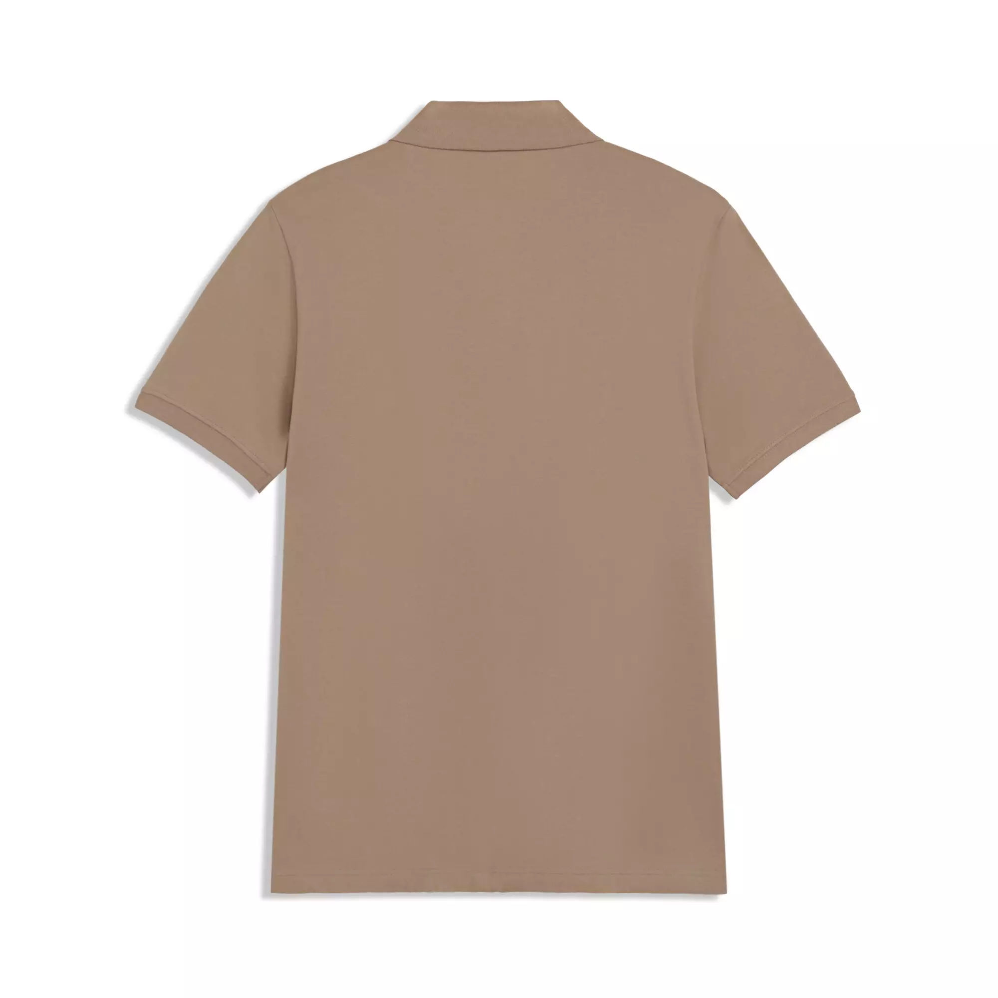PUMA Essentials Small Logo Pique Polo Men Dusty Tan