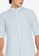 ZALORA BASICS blue ¾ Sleeve Grandad Shirt 74BF1AA68E3FE6GS_3