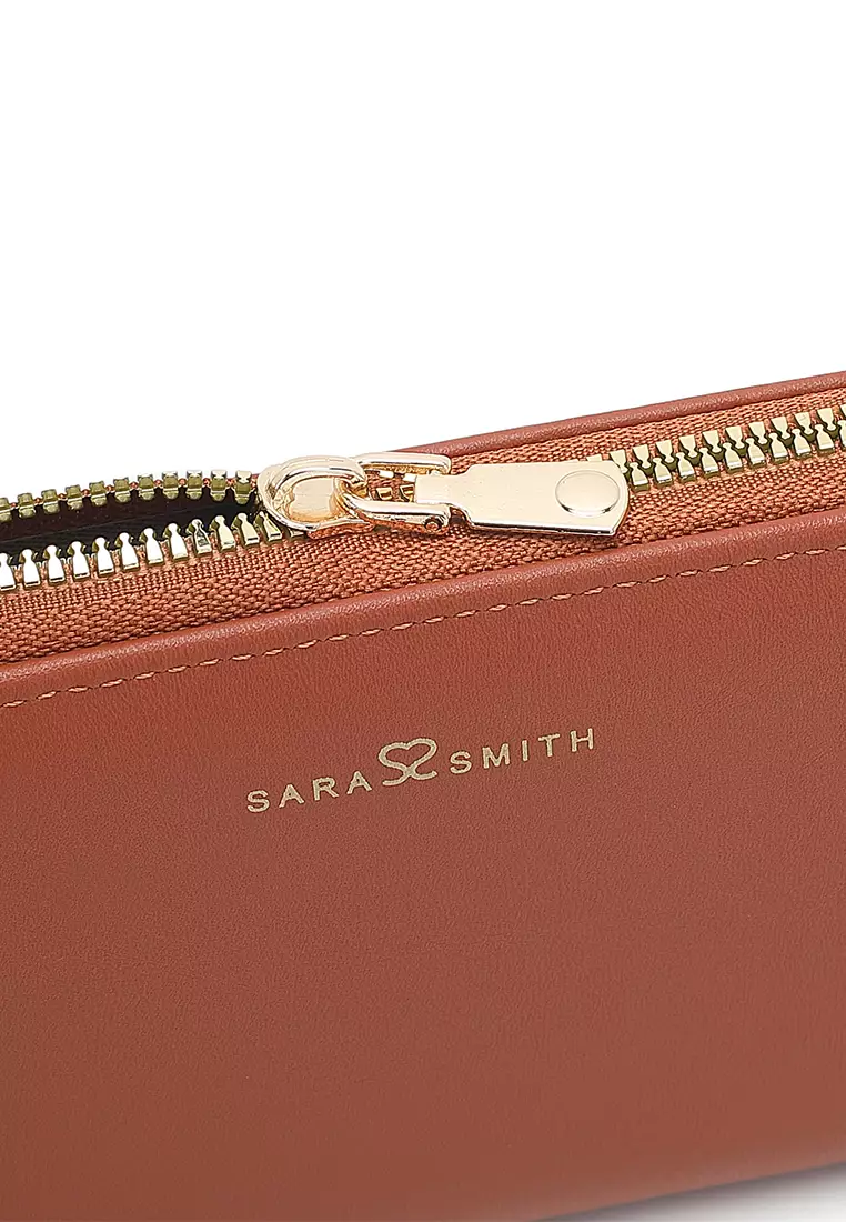 Women's Long Wallet / Purse - Brown