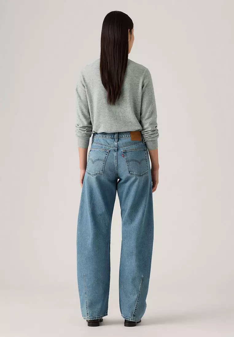 デニム・ジーパン Levi's FW25 BAGGY DAD BARREL (0039A 0002) BAGGY DAD バレルジーンズ – リーバイス®公式オンラインストア
