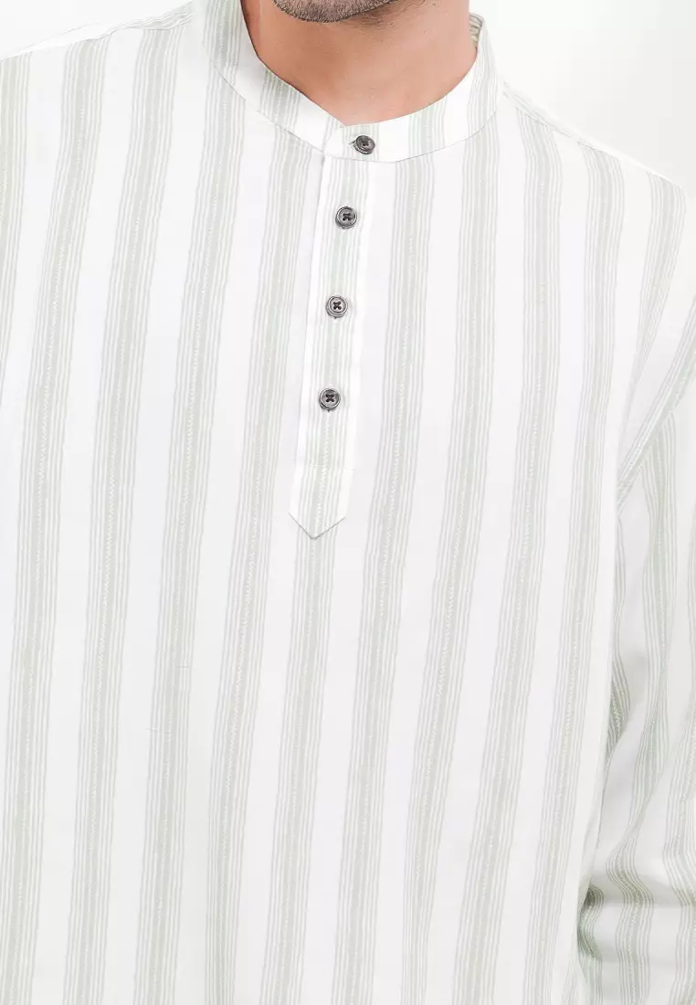 Caspian Vertical Stripe Pattern Shirt