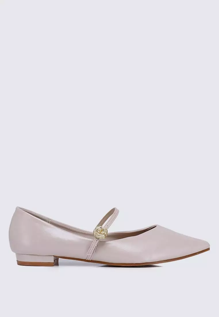 Discount on My Ballerine  shoes - SKU: My Ballerine La Rosée Comfy Ballerina In Nude