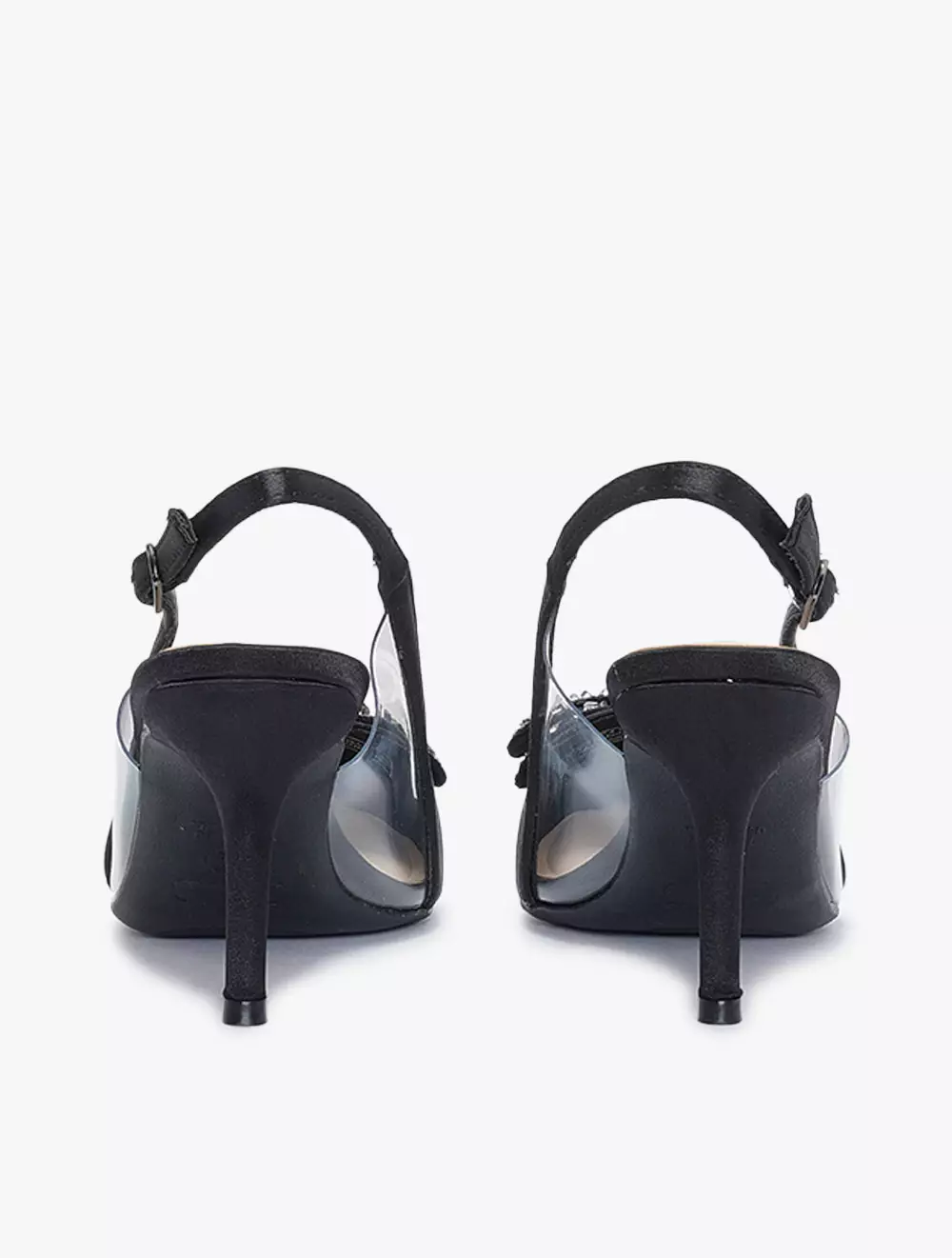 Payless Nine West Womens Evalyn Slingback Heels - Black_04