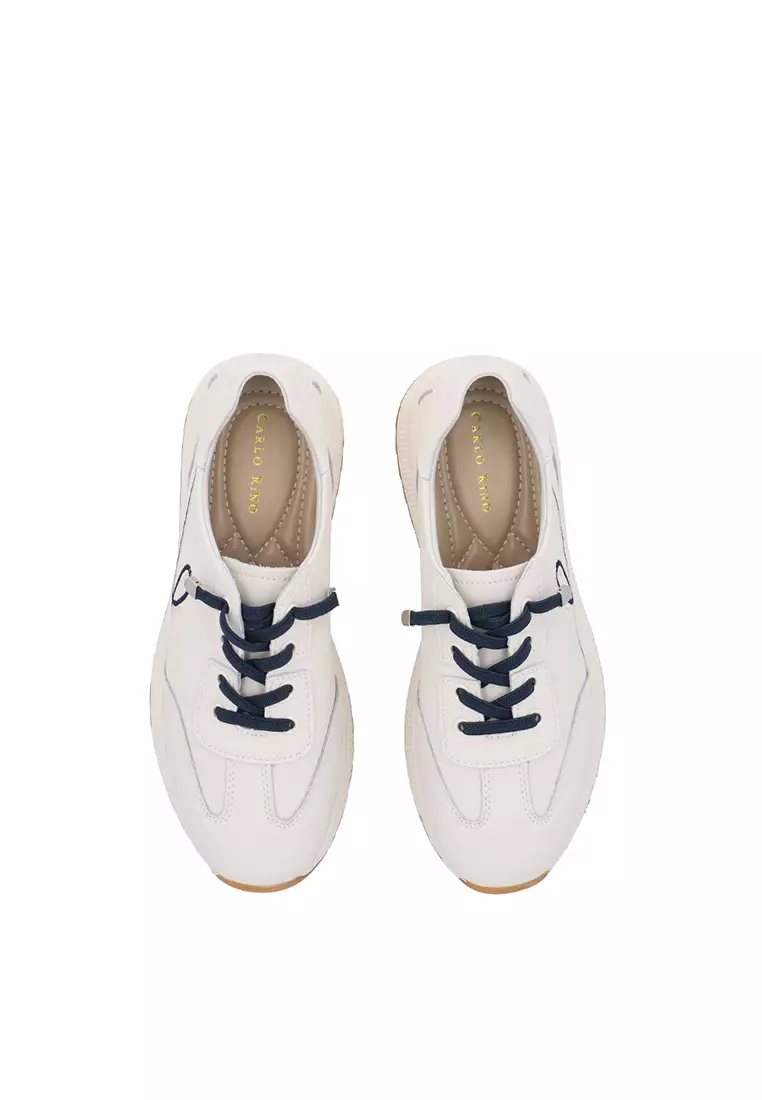 Dark Blue CR "The Cursive" Street Sneakers