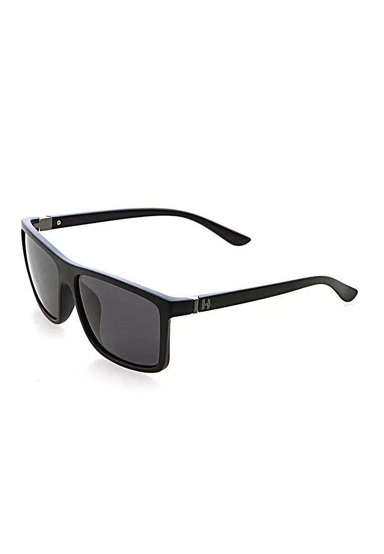 Derian Kacamata Polarized Unisex Sunglasses UV Protection Frame Material PC ORIGINAL - Black