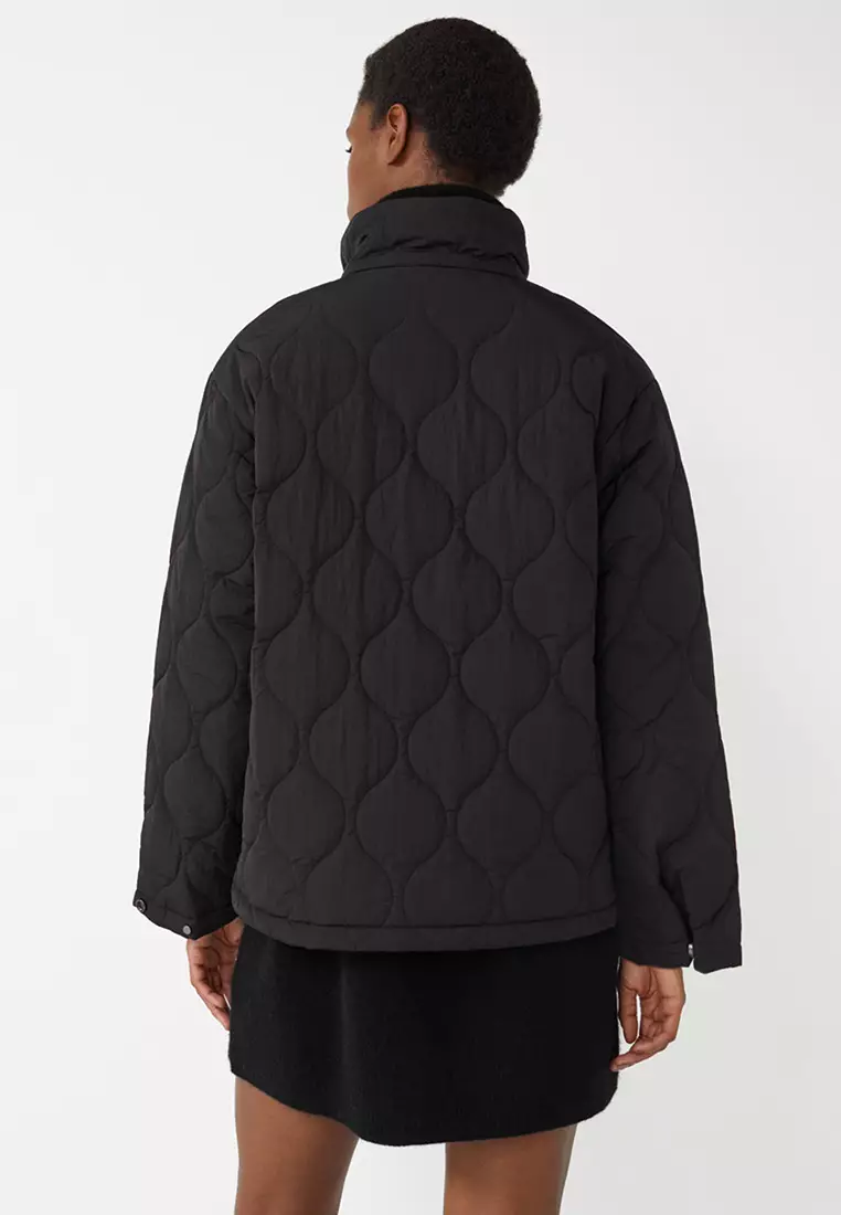 Buy & Other Stories Oversized Wave Quilted Jacket Online ZALORA Malaysia