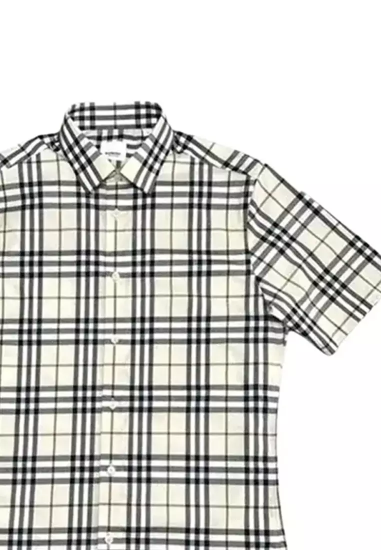 Men's Short Sleeved POLO in Beige 81054531