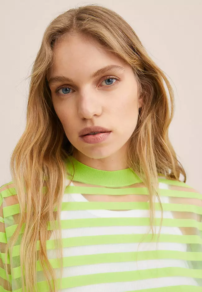 Semi-Transparent Knitted Sweater