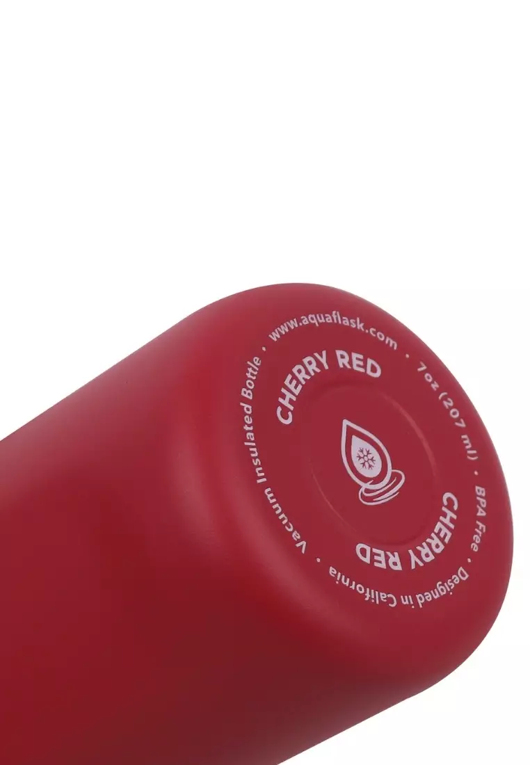 Mini Collection 7oz Cherry Red Insulated Bottle